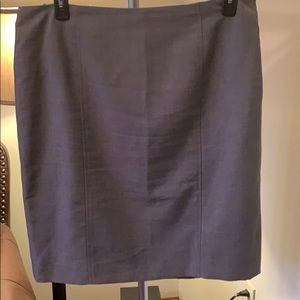 Jasper gray skirt with two slide splits